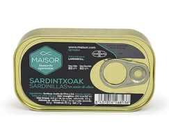 Petite sardines MAISOR, 85 g.