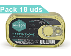 PACK Petite sardines MAISOR - Pack 18 uds x 85 g